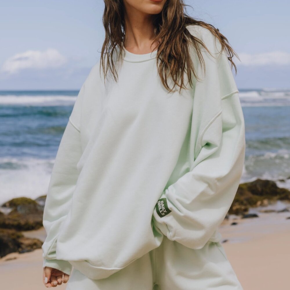 Daily Drills Unisex Oversized Crew XS/S